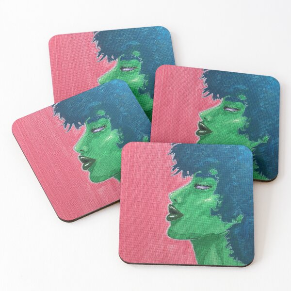 Item preview, green in profile designed and sold by art-by-becs.