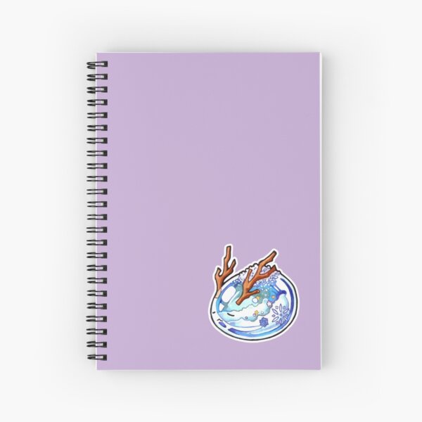 Winter Bunny Spiral Notebook
