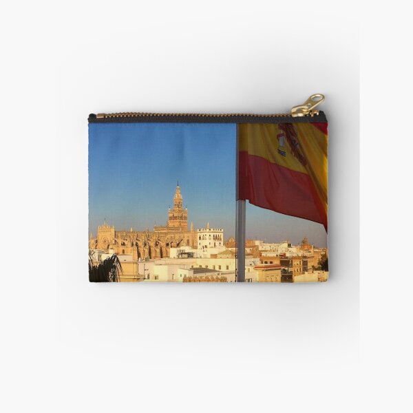 Item preview, Spain Flag over Sevilla designed and sold by money33fuller.