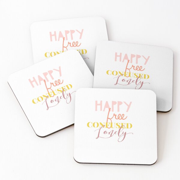 Item preview, Happy, free, confused, lonely designed and sold by grenellk.