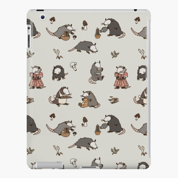 Cottagecore Opossums iPad Snap Case