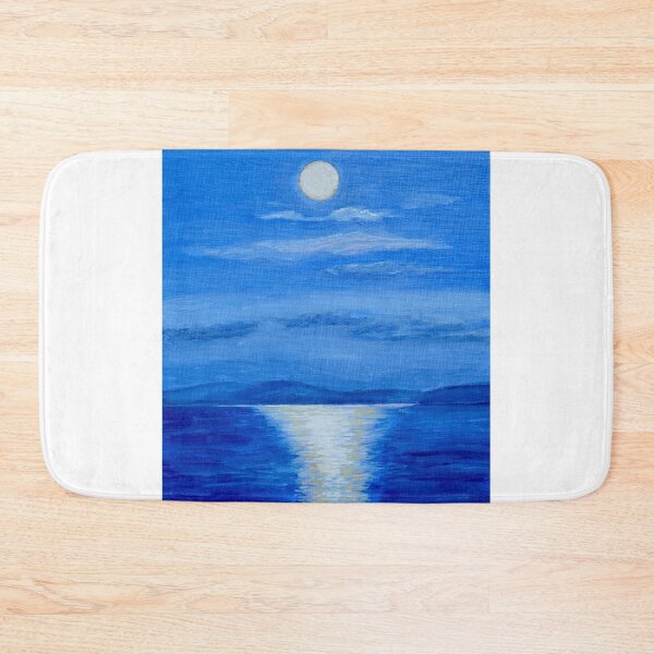 Item preview, Moonrise over Frederick Henry Bay and Tasman Peninsula designed and sold by Dai Wynn Fine Art.