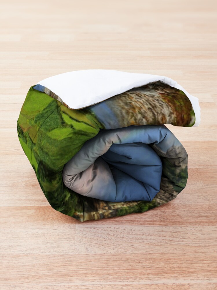 Alternate view of Valley Of The Temples - spiritual, peaceful temple art coexist Comforter