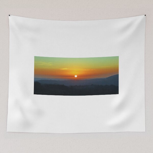 Item preview, Caerphilly Mountain Sunset designed and sold by ellenmpics.