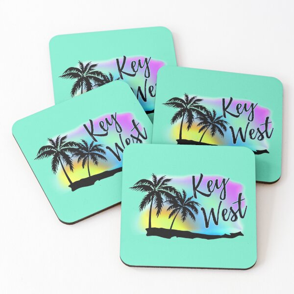 Item preview, Neon Beach Sunset Skies Key West designed and sold by ChicoryJunction.