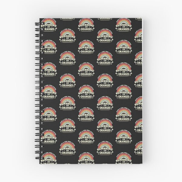 Item preview, Orange product. Just A Girl Who Loves Sunshine And Oranges print designed and sold by PackAPunch.