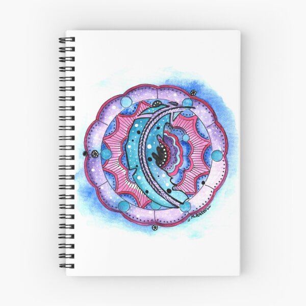 Item preview, Feather Mandala Watercolor designed and sold by Michelle Potter Artist.