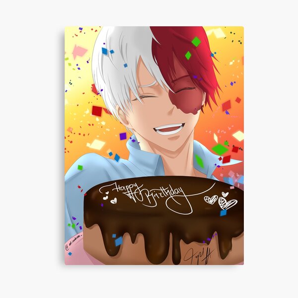 Lienzo «My Hero Academia Shoto Todoroki» de BlazeSpark | Redbubble