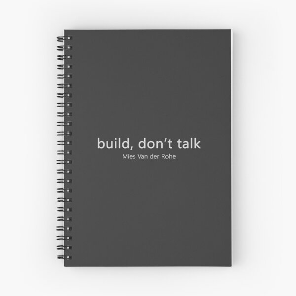 Item preview, build don't talk designed and sold by FunnyGrief.