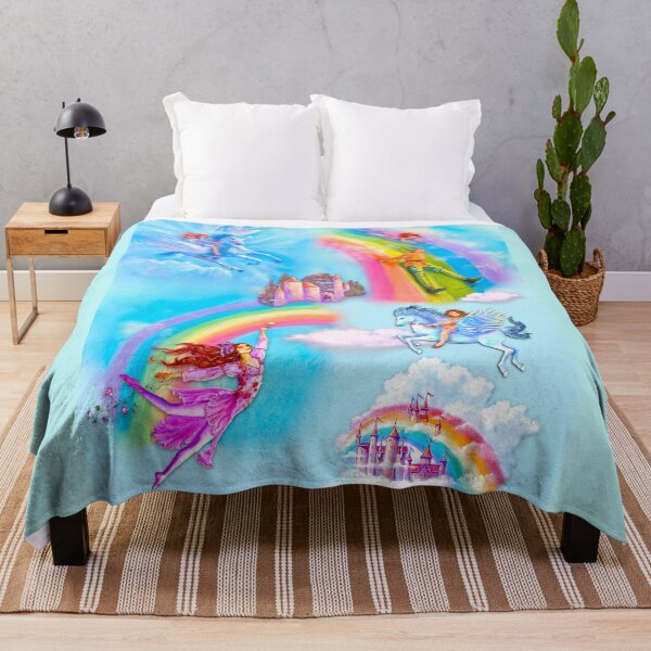 RAINBOW FROLIC Throw Blanket