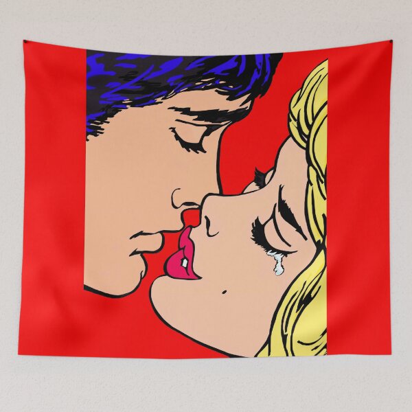 Item preview, The Kiss of Pop art designed and sold by Mabbatt-art.
