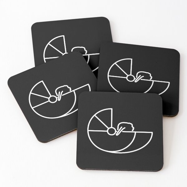 Baby Foundling Coasters (Set of 4)