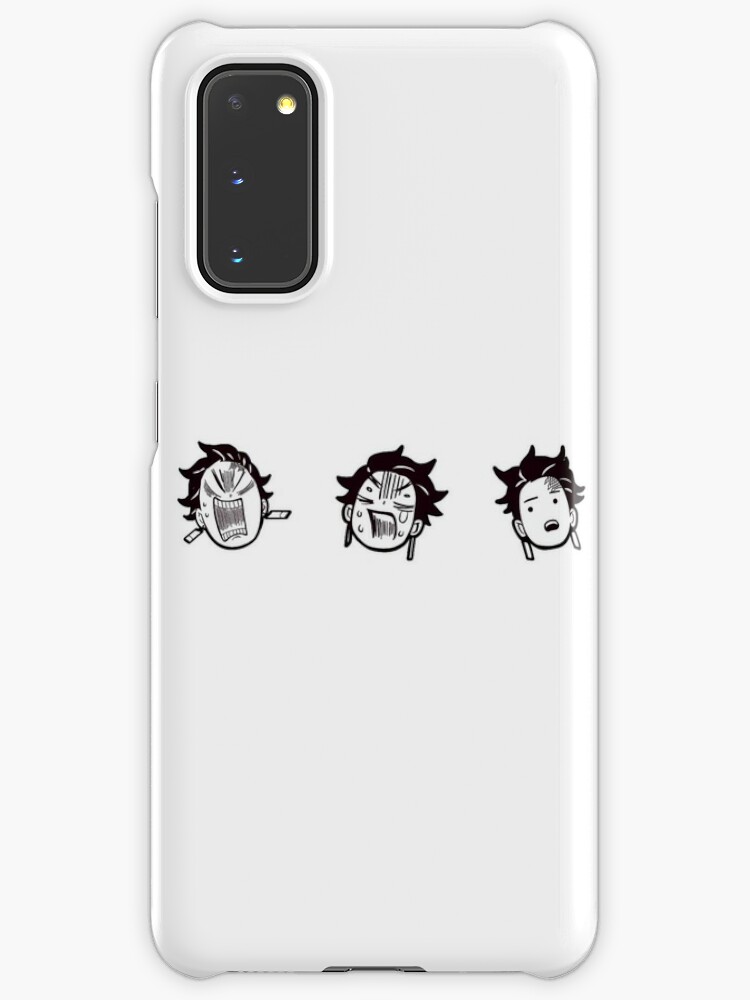 Kimetsu No Yaiba Demon Slayer Anime Tanjiro Kamado Manga Icons Case Skin For Samsung Galaxy By Itsgalalala Redbubble