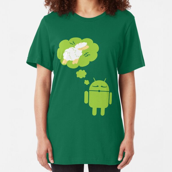 DROID Dreaming of an Electric Sheep Slim Fit T-Shirt