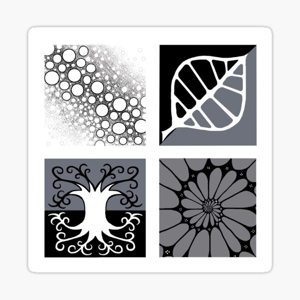 Patterns in nature Sticker