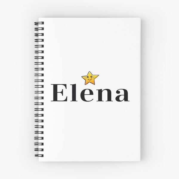 Aperçu de l'œuvre Elena Nom d'étoile mignon Elena signifiant Lumière brillante créée et vendue par ProjectX23.