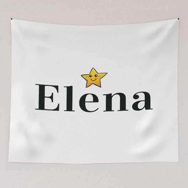 Item preview, Elena Cute Star Name  Elena Meaning Shining Light  designed and sold by ProjectX23.