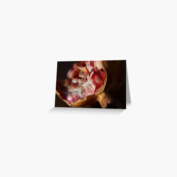 pre-packed juice... Greeting Card