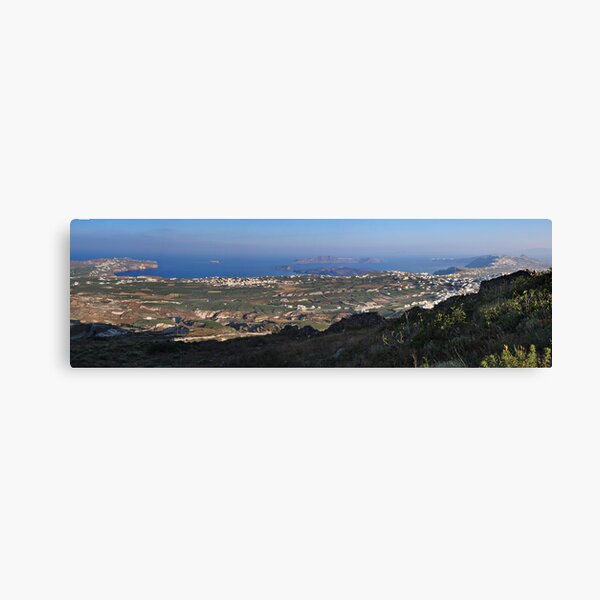 The Island of Santorini Canvas Print