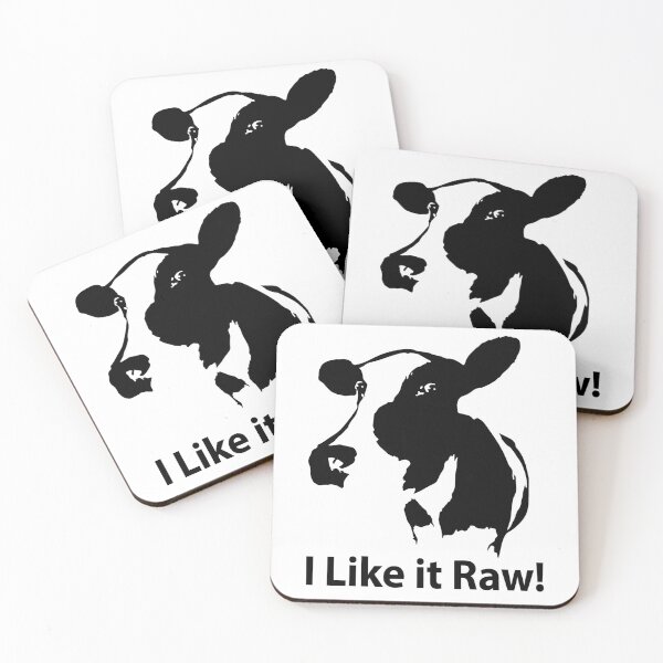 Item preview, I like it raw......milk & beef designed and sold by marilovesmilk.