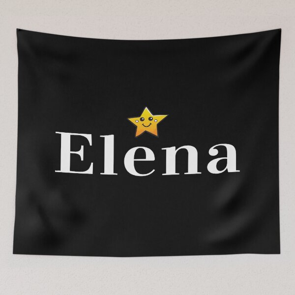 Item preview, Elena Cute Star Name  Elena Meaning Shining Light  designed and sold by ProjectX23.