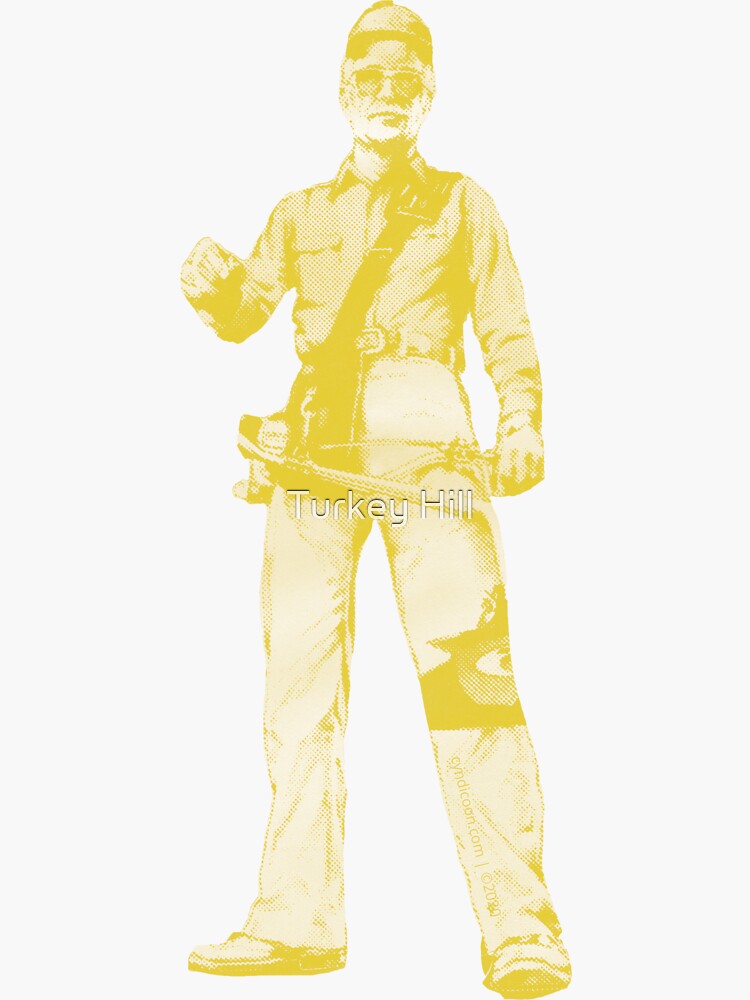 Thumbnail 3 of 3, Sticker, A Changing Earth Yellow designed and sold by Turkey Hill.