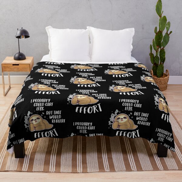 Item preview, Sloth Shirt, Gift for Sloth Lovers, I Could Probably Care Less. But That Would Require Effort. Funny Meme designed and sold by fatamyfan1.