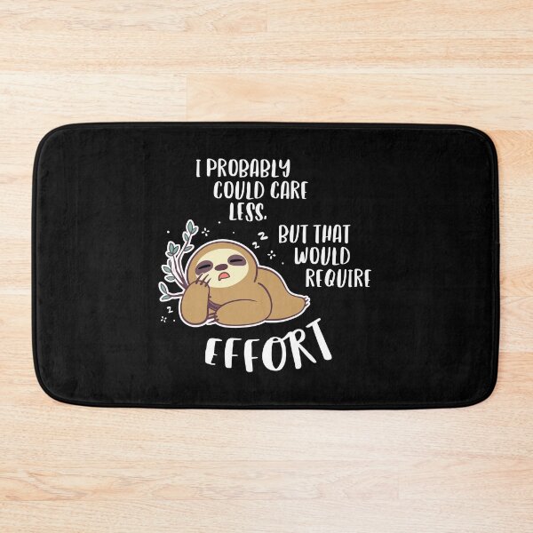 Item preview, Sloth Shirt, Gift for Sloth Lovers, I Could Probably Care Less. But That Would Require Effort. Funny Meme designed and sold by fatamyfan1.