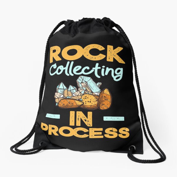Rockhounding Drawstring Bags Redbubble