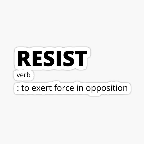 resist-definition-sticker-by-thegn156-redbubble