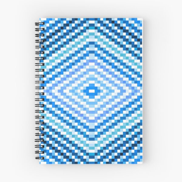 Item preview, Blue Turquoise Digital Diamond Mosaic designed and sold by 2sweetsDesign.