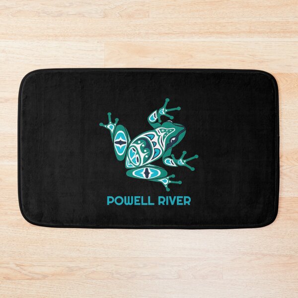 Item preview, Powell River, British Columbia Frog Pacific NW Native American Indian designed and sold by Better Me.