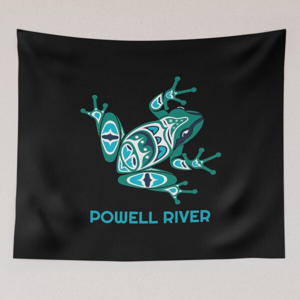 Item preview, Powell River, British Columbia Frog Pacific NW Native American Indian designed and sold by Better Me.