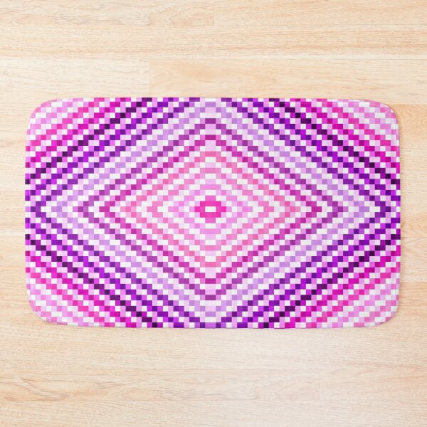 Item preview, Hot Pink Purple Digital Diamond Mosaic designed and sold by 2sweetsDesign.