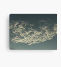 Sky Or Ocean ? Canvas Print
