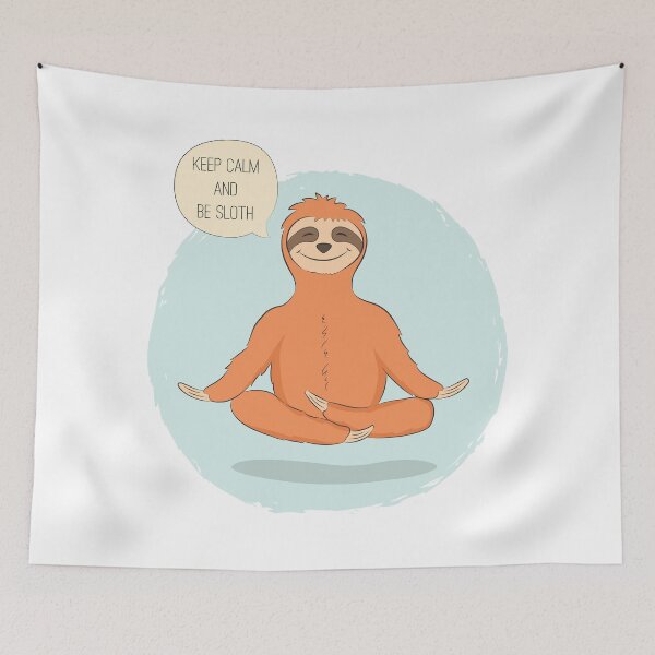 Item preview, Keep Calm And Be Sloth designed and sold by Gabriel Ghali.