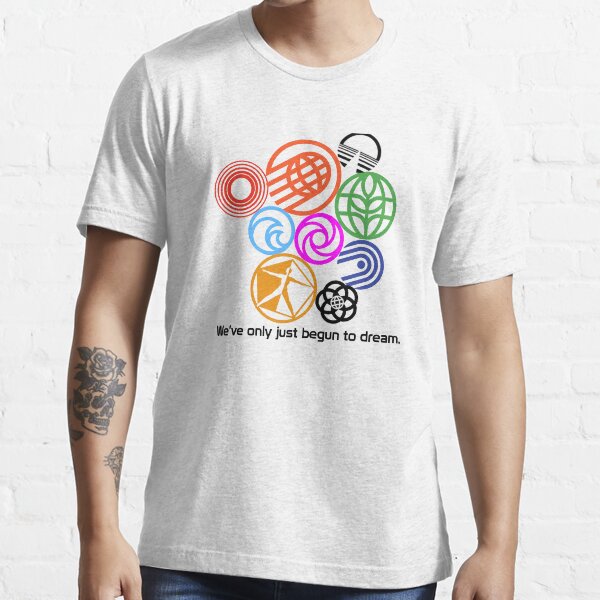 Epcot Center Classic Pavilion Logos Essential T-Shirt