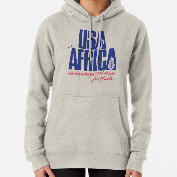 USA for AFRICA Pullover Hoodie