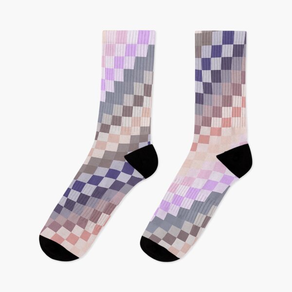 Item preview, Muted Pink Beige Lavender Digital Mosaic Stripes designed and sold by 2sweetsDesign.