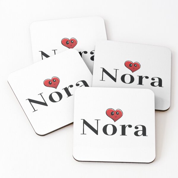 Item preview, Nora Cute Heart My Name Is Nora! Meaning Light  designed and sold by ProjectX23.