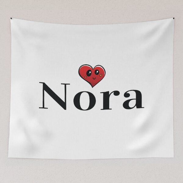 Item preview, Nora Cute Heart My Name Is Nora! Meaning Light  designed and sold by ProjectX23.