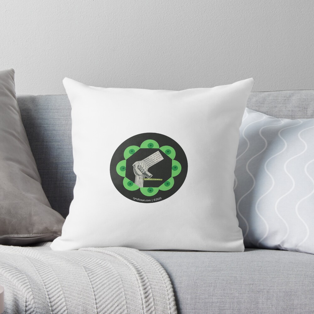 Item preview, Throw Pillow designed and sold by cooncyn.