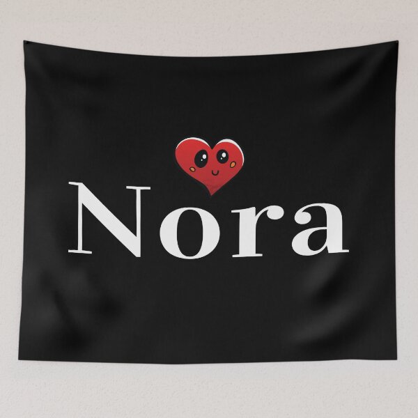 Item preview, Nora Cute Heart My Name Is Nora! Meaning Light  designed and sold by ProjectX23.