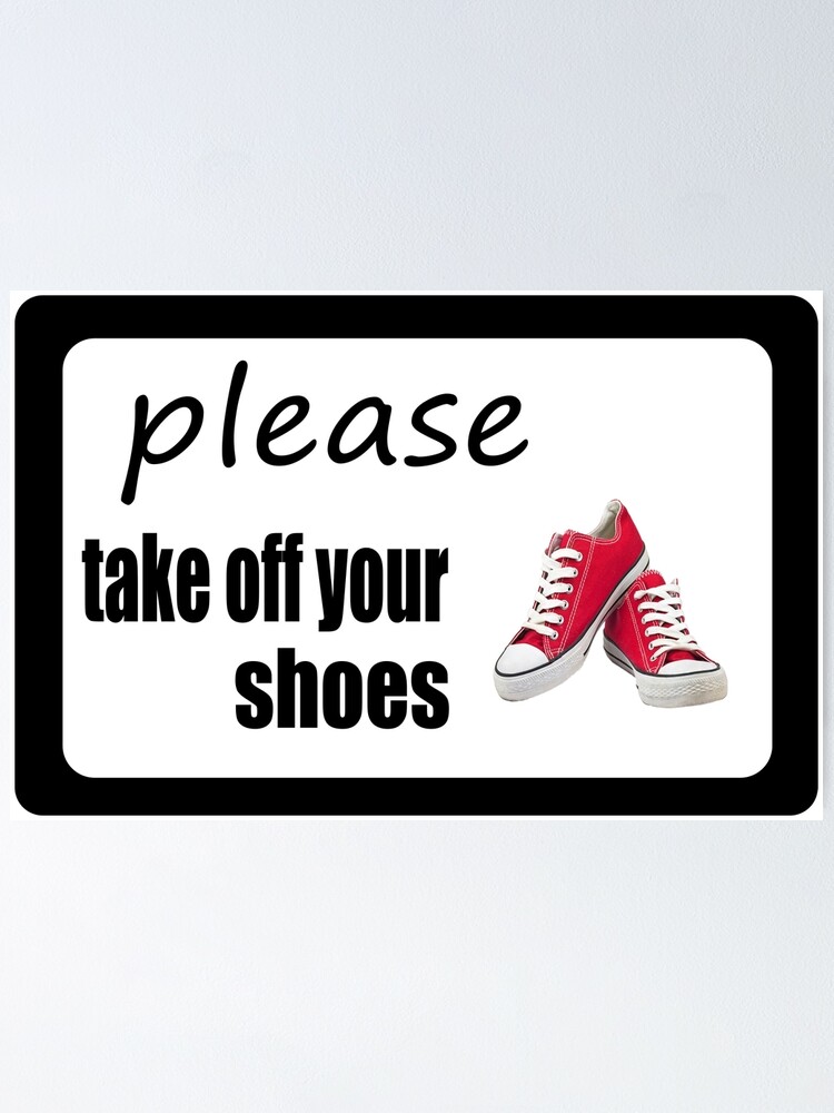 shoes sign\