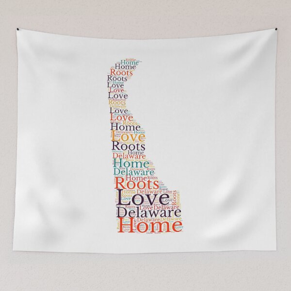Item preview, Delaware home love Roots map designed and sold by marosharaf.