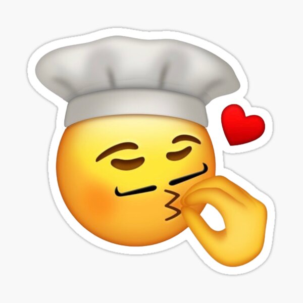 chef-kiss-emoji-sticker-for-sale-by-xxxgrafikdesign-redbubble