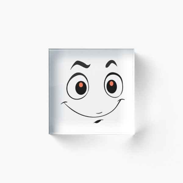 Smile Acrylic Block