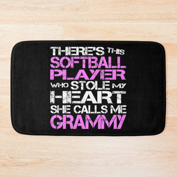 Item preview, There's This Softball Player Who Stole My Heart She Calls Me Grammy designed and sold by nikkidawn74.