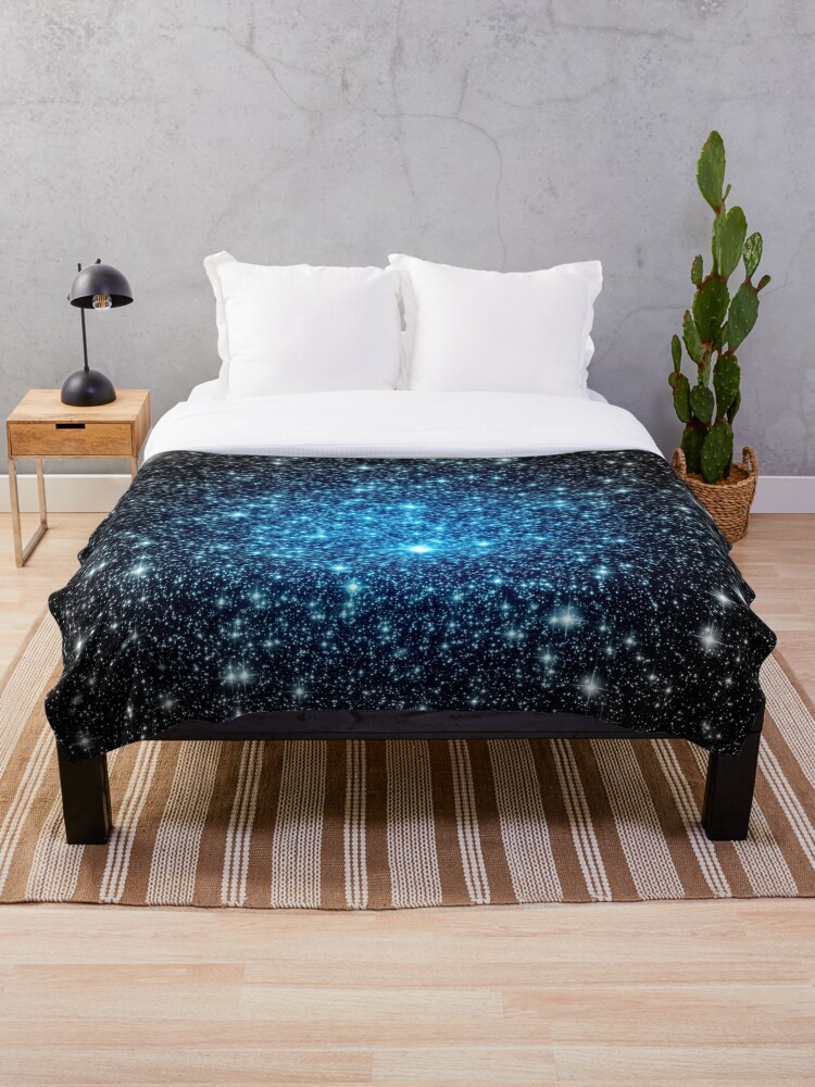 HOROSCOPES CELESTIAL STARS BLACK YELLOW GOLD CONSTELLATIONS BEDDING OR CURTAINS