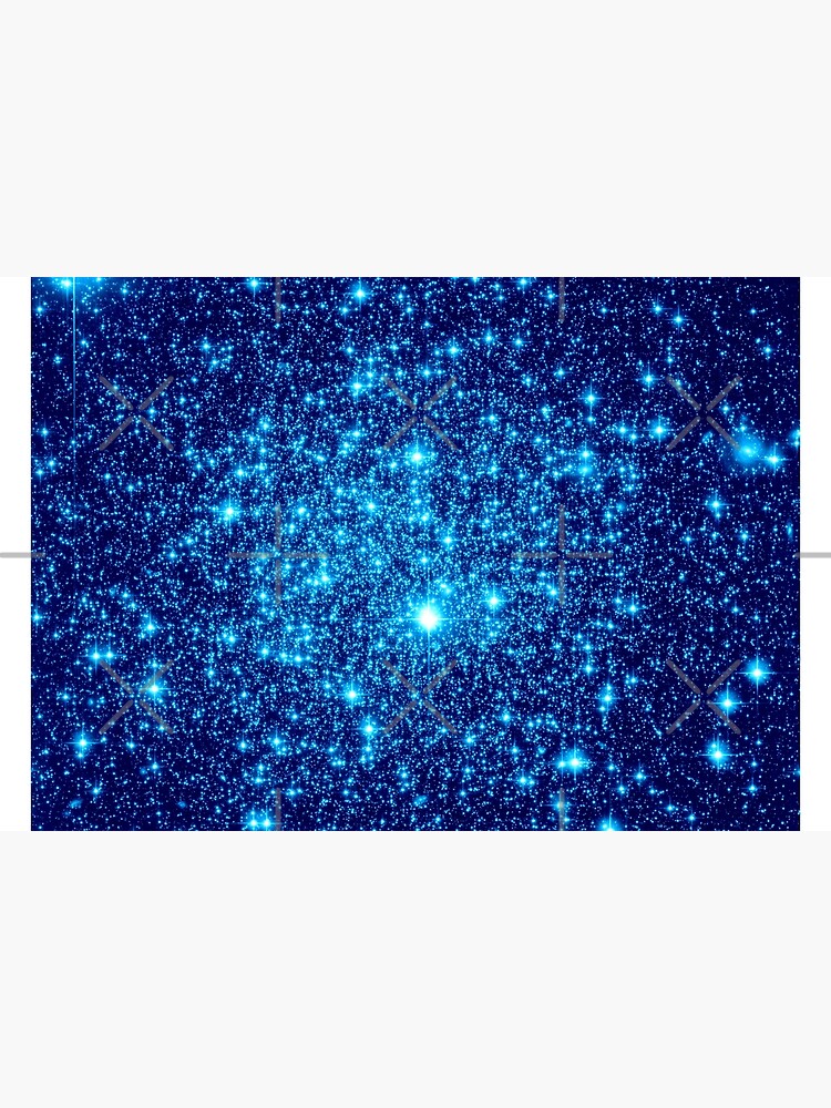 Vivid Blue Galaxy Sparkle Stars by 2sweetsDesign